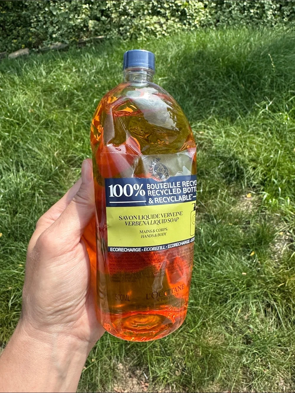 L'OCCITANE Verbena Liquid Hand Soap refill x3!